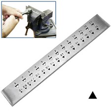 Wire Drawplate 30 Triangle-Shaped Holes Jewelry Making Drawing Forming Plate