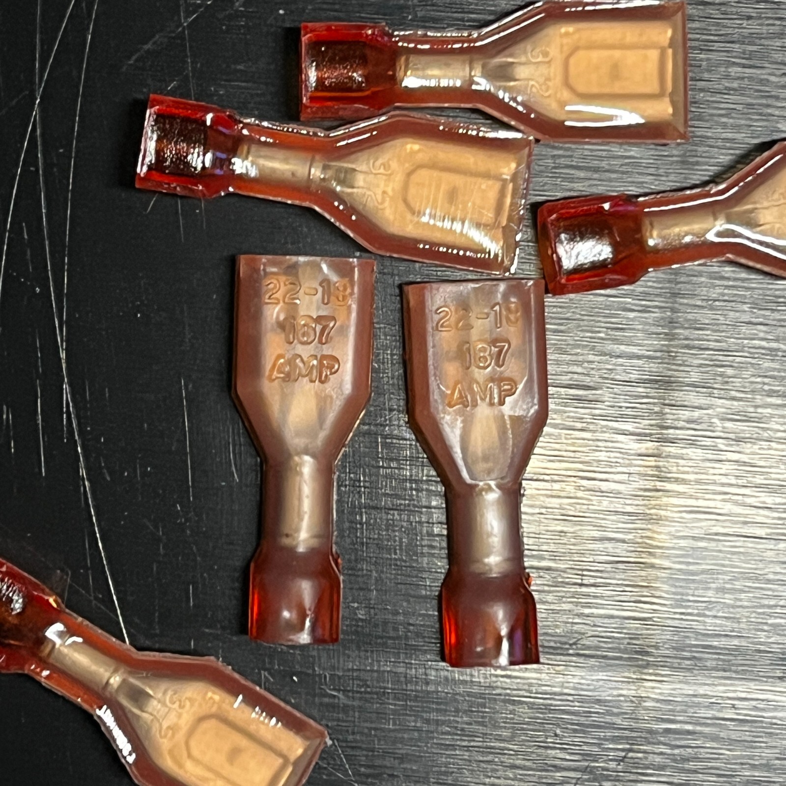 Connettori Per Cavi Con Sigillo Di Saldatura Rosso 22-18 AWG 200 - Foto 6