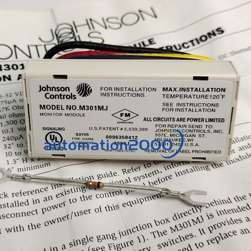 BRAND NEW JOHNSON CONTROLS M301MJ ADDRESSABLE MONITOR MODULE FREE FAST SHIPPING - 第 2/3 張圖片