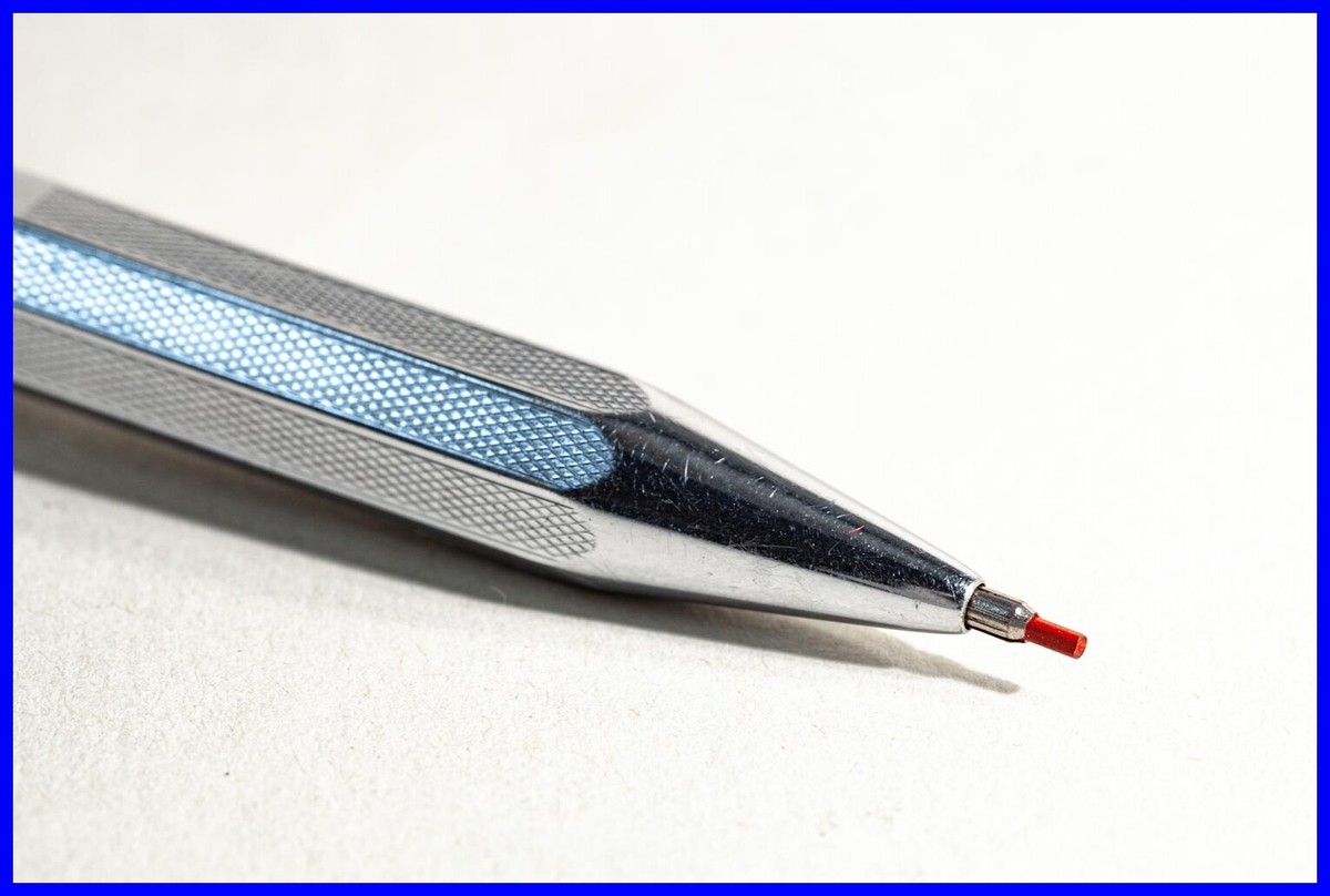 1960s 4 COLOR 1.18mm PENCIL Design FEND SUPER NORMA Metal Chrome