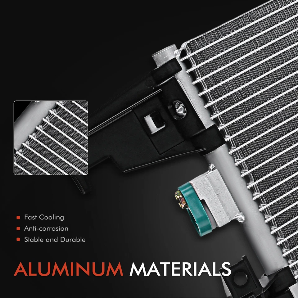 AC Condenser for Chevrolet Silverado 1500 2019-2020 GMC Sierra 1500 2019-2021 - Image 2 of 4