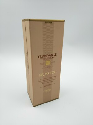 Glenmorangie Nectar D'Or Single malt Scotch Whiskey Bottle Case - no alcohol
