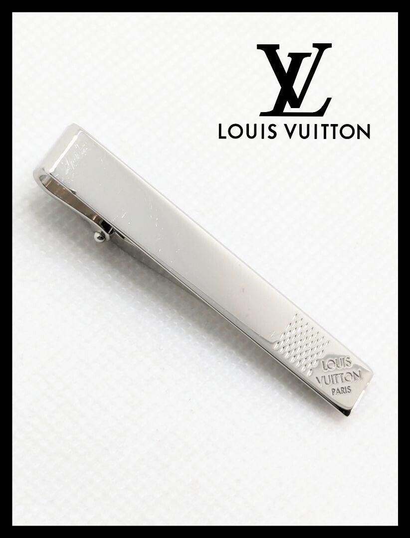LOUIS VUITTON Pance Clavat Damier M61976 Tie pin Nek Tie pin Logo