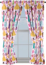Disney Princess Kids 63" Curtain Panel, Set of 2-AB0F2GSFZLQ4