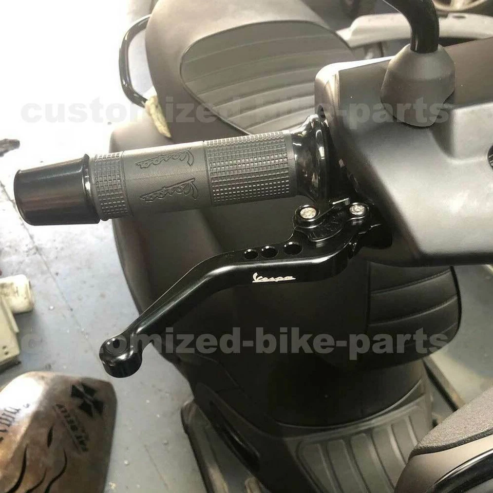 Palancas de freno de embrague CNC para Vespa Granturismo GTS S125 200 250 300 Super Foto 4 de 4