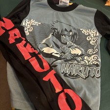 2002 Vintage Naruto Kids Small 6/7 Pajama PJ Sleepwear Set