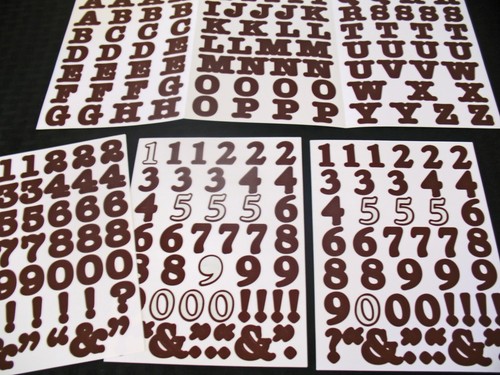 Creative Memories ABC/123 Stickers - you choose - Picture 102 of 105