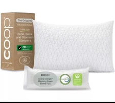 Coop Home Goods Original Adjustable Pillow, Queen Bed Pillows