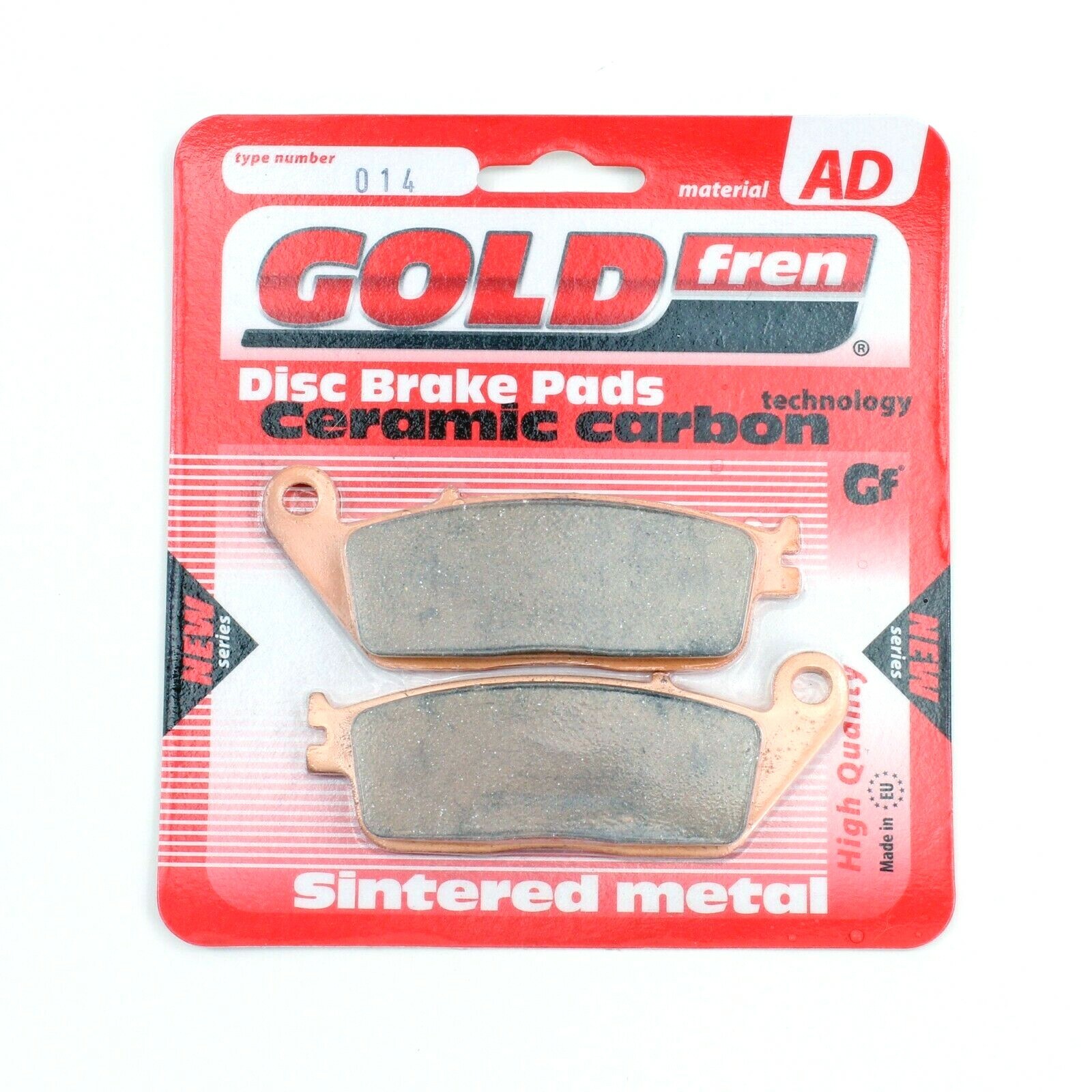 GOLDfren AD014 Ceramic Brake Pads 1 Pair eBay
