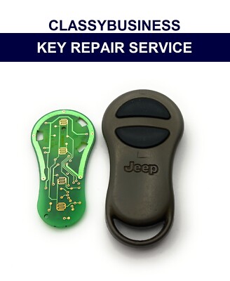 Reparatur Fix Chrysler Cherokee KJ Liberty Jeep Dodge 2 Tasten Fernbedienung Schlüsselanhänger