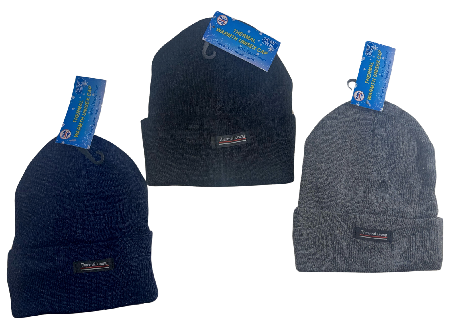 Luxury Winter Ski Beanie for Men & Women with Fleece Liner - Choose Your Color