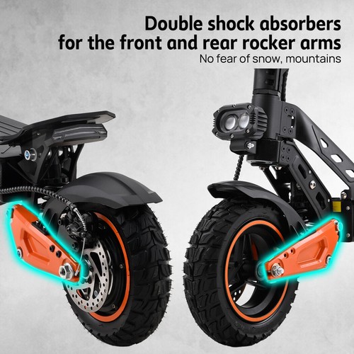 2000W Electric Scooter 70KM/H 60KM Foldable Portable Adult Off Road E-Bike - Picture 13 of 23