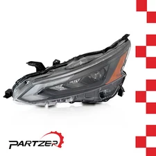 Left Driver Black Full LED Headlight Lamp Assembly Fit 2023 2024 Nissan Altima