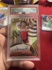 2023-24 Panini Revolution Amen Thompson Rookie Autograph PSA 9 #RA-ATR Rockets