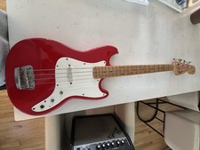 2003 Squier by Fender Affinity Bronco Bass – Torino Red