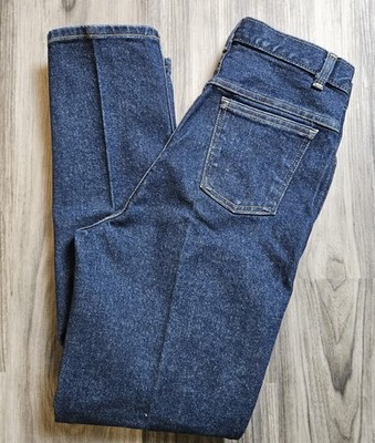 NOS Vintage Women's Carriage Court Jeans Dark Wash USA Talon Zip Size 9  29x29.5