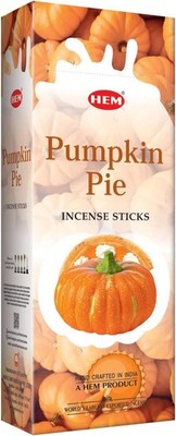 HEM Pumpkin Pie Räucherstäbchen handgerollt Agarbatti Packung à 6 x 20 g