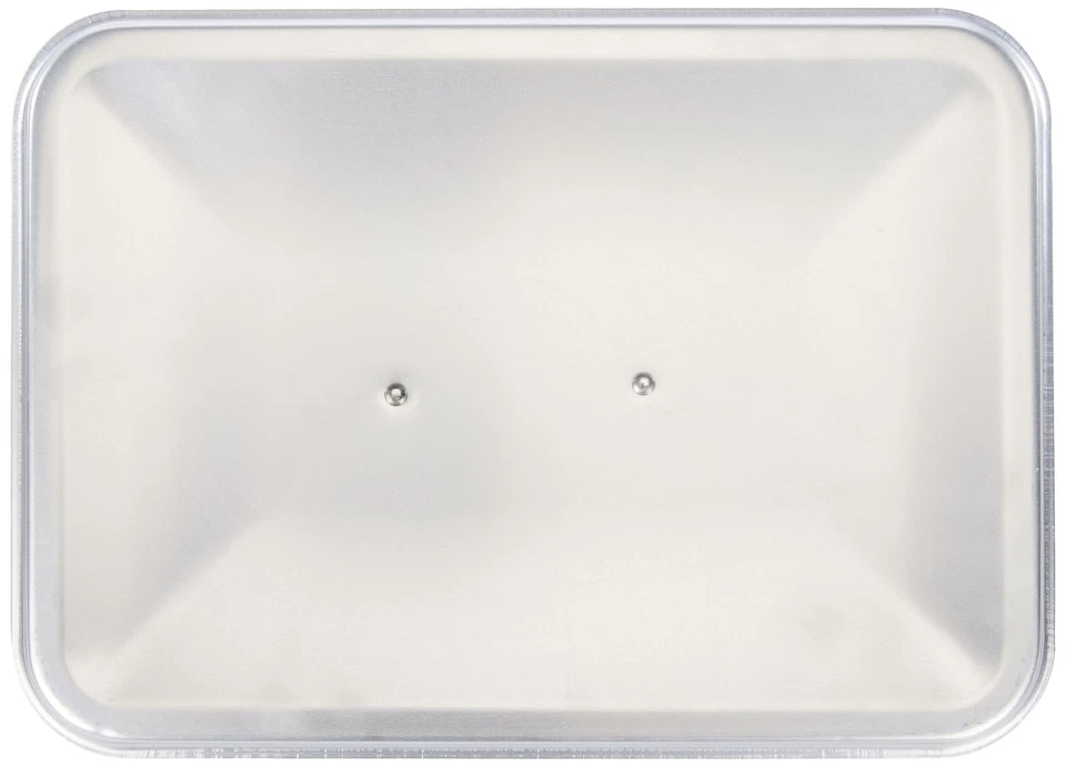 Pentole Agnelli Family Coperchio Rettangolare, Alluminio, Argento, 35 x 26 cm - Immagine 2 di 4