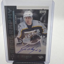 2006-07 Upper Deck Black Diamond - Gemography Marek Zidlicky #G-MZ (AU)