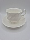Vtg Crown Staffordshire Surrey Collection Cup& Saucer Bone China Pitcher England