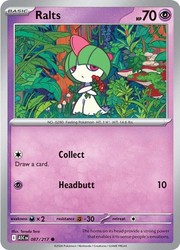 Ralts 087/217 Mega Evolution: Ascended Heroes