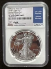 2018-S $1 SILVER AMERICAN EAGLE NGC PF70 Limited Edition Set FDOI MERCANTI 06476
