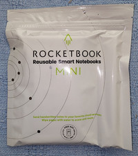 Rocketbook Everlast Reusable Smart Notebook Letter Size Dot Grid Black