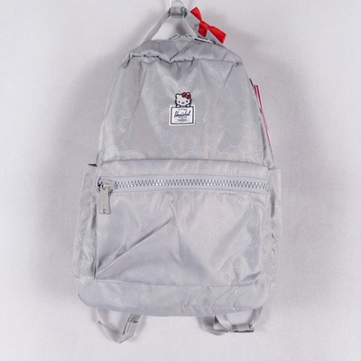 hello kitty herschel backpack mid volume Herschel Supply Co Hello Kitty Backpack Gray Nova Mid Volume Kawaii  Coquette New