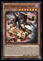 Junk Warrior/Assault Mode BPRO-EN007 Super Rare 1st Edition Yu-Gi-Oh!