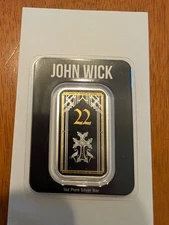 John Wick Rules of Engagement # 22 - The Holy Cross 1 oz .999 Silver ONLY 750