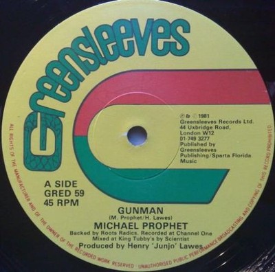 Michael Prophet - Gunman (12'') (Near Mint (NM or M-)) - 4158487752