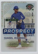 2024 Prospect Edition Mojo Prizm Signatures 25/25 Yandel Ricardo #131 Auto 13ql