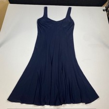 American Living Navy Blue Fit and Flare Midi Dress Womens Size 16 Sleeveless