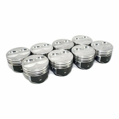 Speed Pro Standard 4'' Bore Flat Top Coated Pistons for Chevrolet SBC 350 5.7L