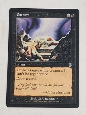 MTG Execute (Odyssey/Black/U) - BGM
