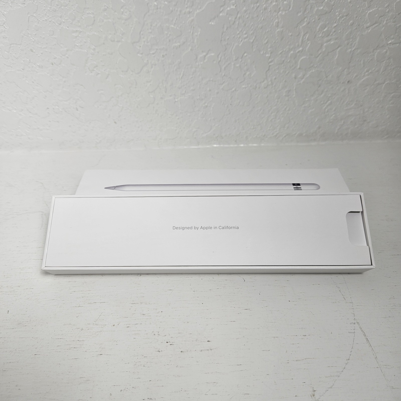 как выглядит Apple Pencil Model A1603 White Tested Working Stylus Drawing Art Work Signing фото