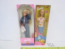 Chuck E Cheese's Barbie doll dolls lot chuck e cheese Mattel 28033 and 14615