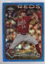 2024 Topps Chrome Logofractor Edition Blue Refractor 28/150 Connor Phillips 14md