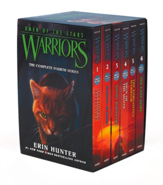 Warriors: Omen of the Stars Box Set: Volumes 1 to 6 by Erin Hunter