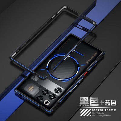 For ZTE nubia RedMagic 11 Pro+ Phone Bumper Case Aluminum Metal Frame Screw