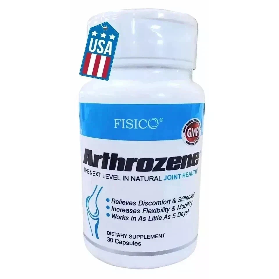 5x Arthrozene de Fisico - Suplemento natural para la salud de las articulaciones | 150 cápsulas en total Foto 2 de 2