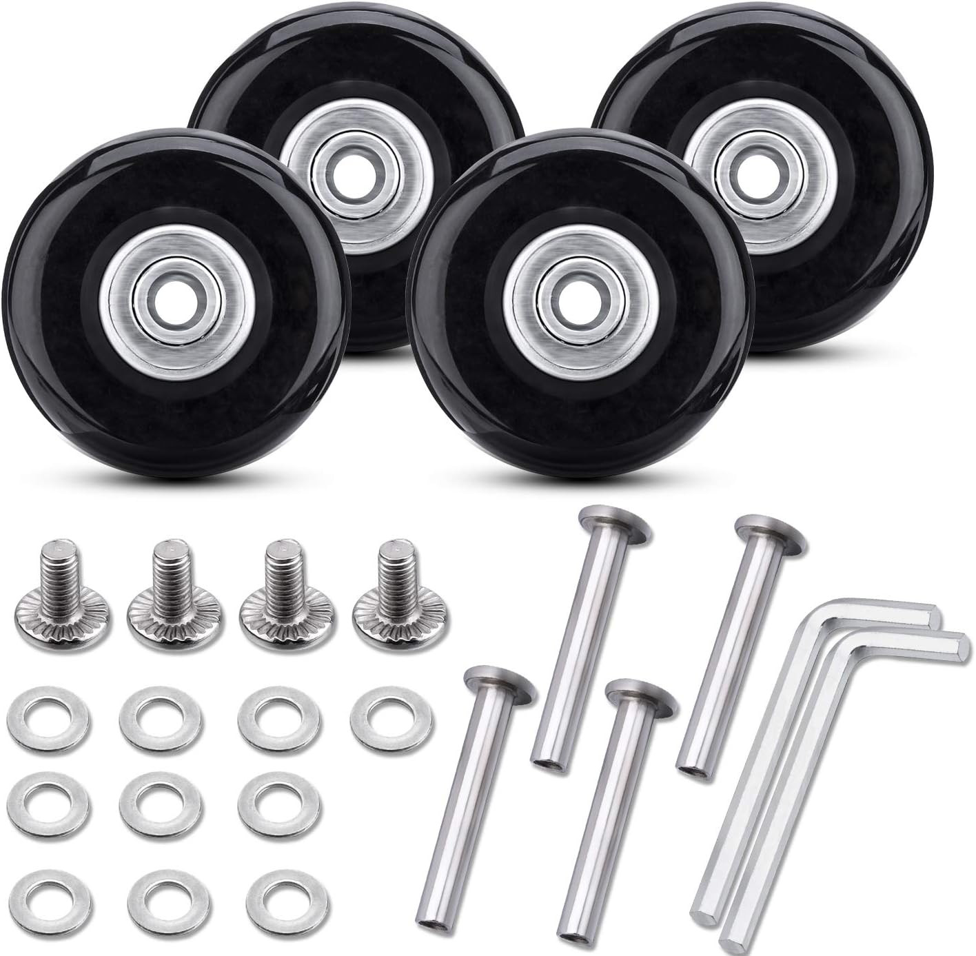 Suitcase Replacement Wheels Repair Axles Repair Kit