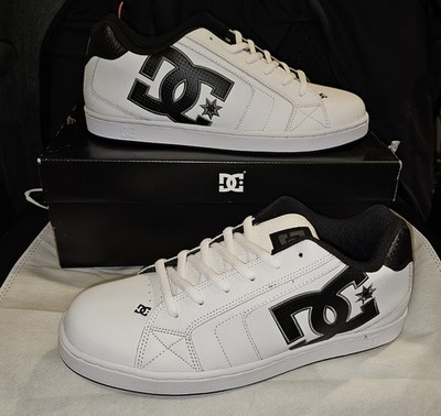 DC Shoes Men's Net Shoes White/Battleship Size 12 - 302361