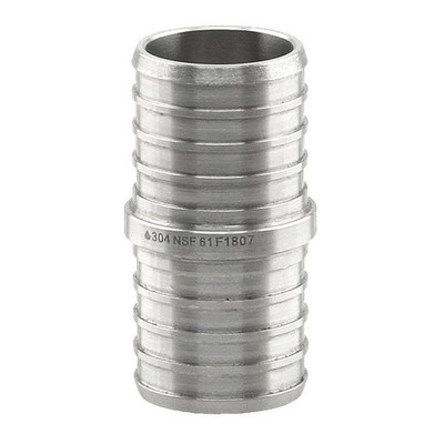 PPG 83647SS for PlumbMaster 3/4 X 1/2 Stainless Steel Pex Coupling