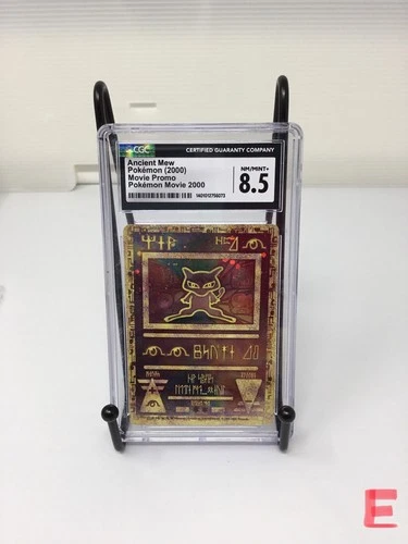CGC 8.5 Ancient Mew 2000 Movie Promo Reverse Holo Pokemon Card E