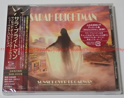 New Sarah Brightman Sunset Over Broadway SHM CD Japan UICY-16437