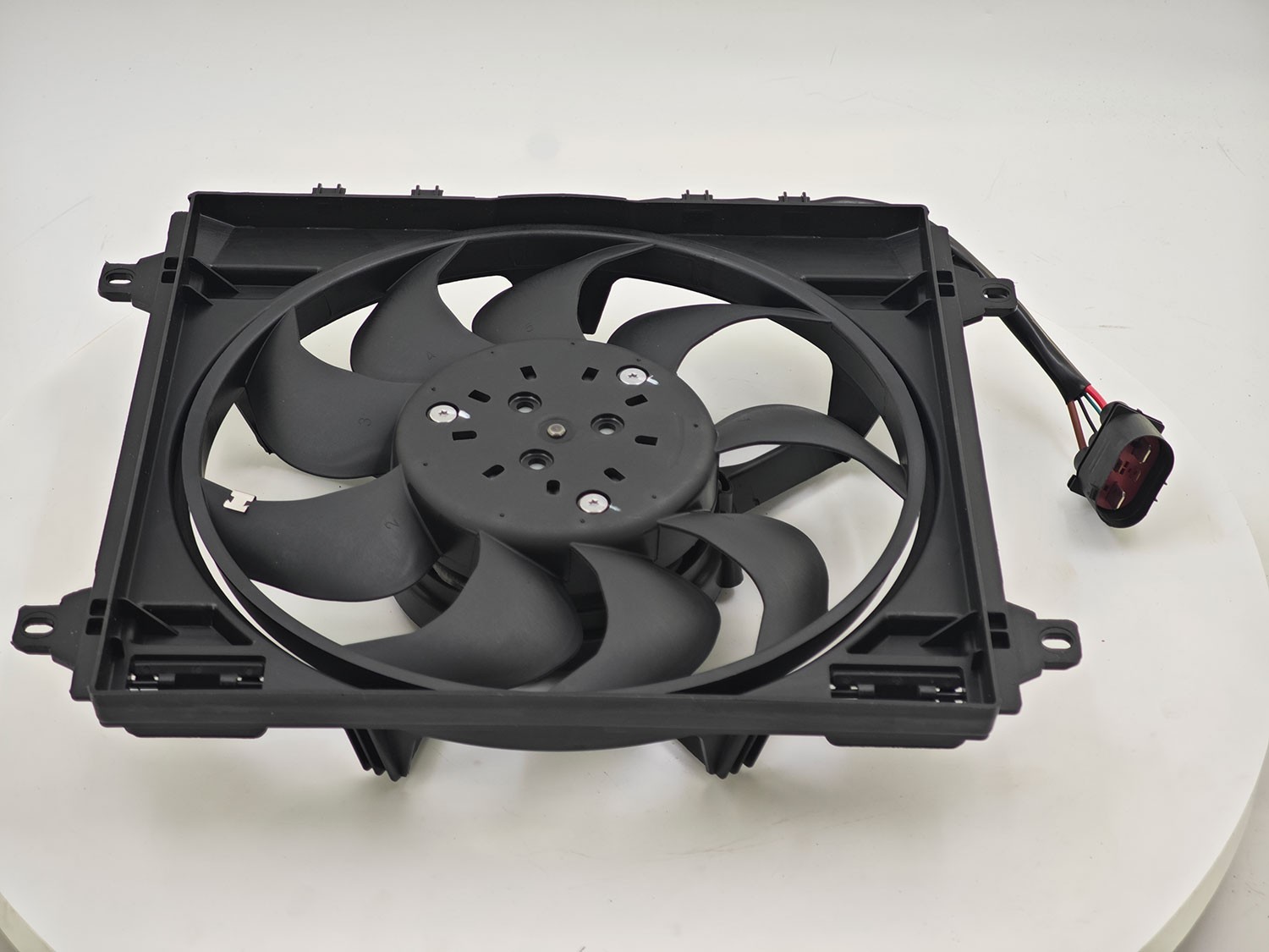 Fit FOR LAMBORGHINI HURACAN LP610 LP580 RADIATOR COOLER FAN ASSEMBLY 4S0121203B