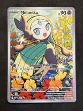 🔥 Meloetta 026 Promo Holo Illustration Rare ME Mega Evolution Pokemon TCG NM 🔥