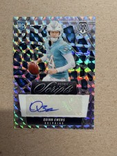 Panini Mosaic 2025 Quinn Ewers Rookie Scripts Autograph Miami Dolphins #RS-QES