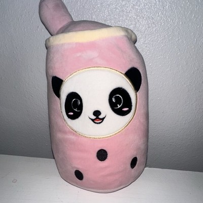 Fun & Fun Toys Inc Panda Plush Doll Pink White Black Medium Washable
